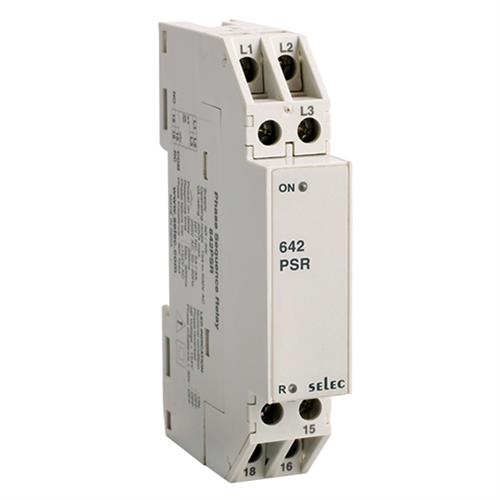 Rơ le bảo vệ ngược pha - mất pha và đảo pha SELEC 642PSR- 280520
